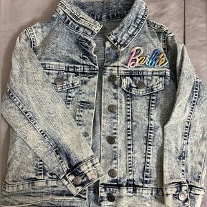 Barbie Denim Jacket - Size XS (4-5).